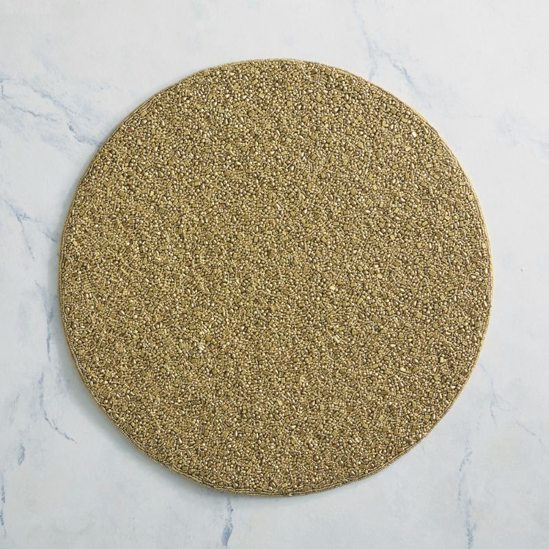 Frontgate Set Of 4 Gold Rush Placemat
