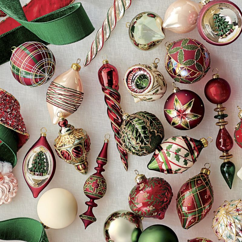 Frontgate Vintage Christmas Ornament Collection