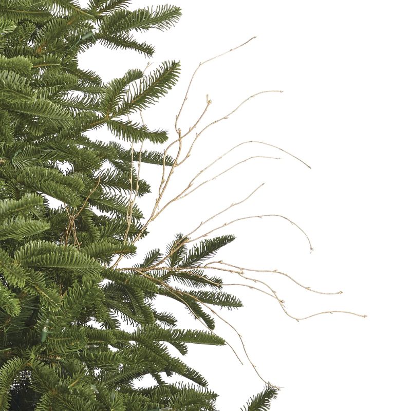 Frontgate Set Of 6 Faux Twig Stems In Green
