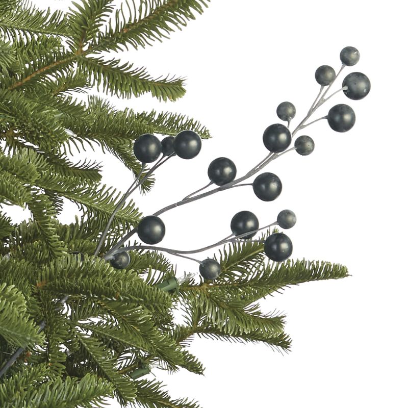 Frontgate Set Of 6 Organic Berry Stem In Blue
