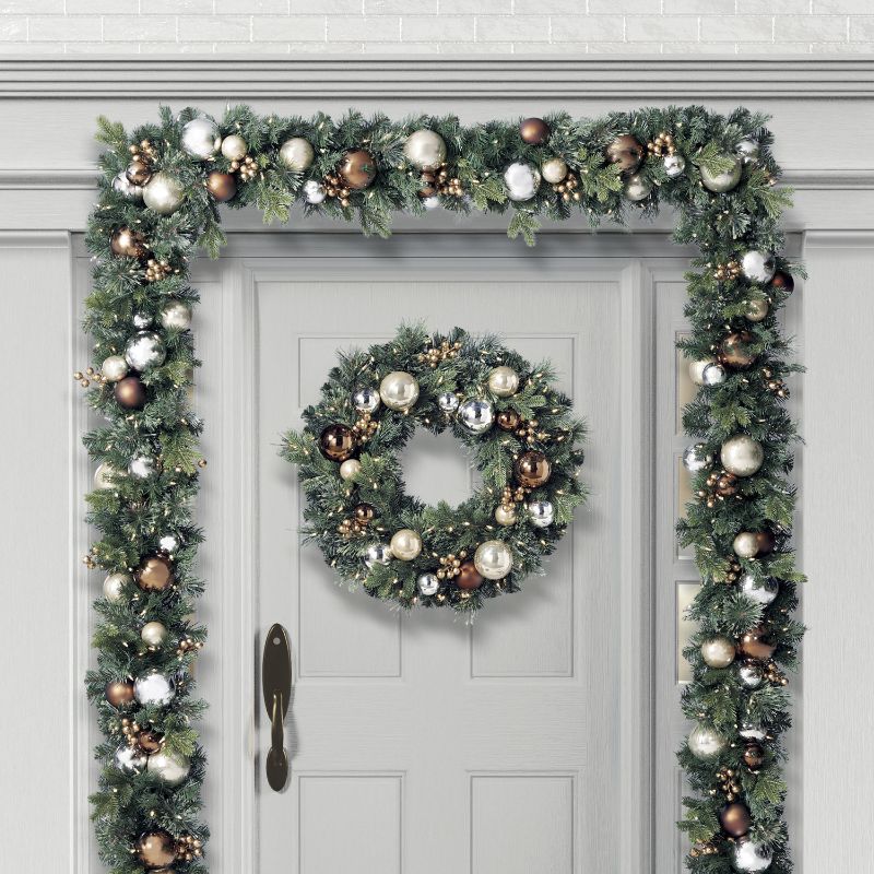 Frontgate Toasted Bronze Shatterproof Greenery Collection