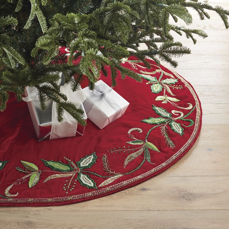 Frontgate Vintage Christmas Tree Skirt