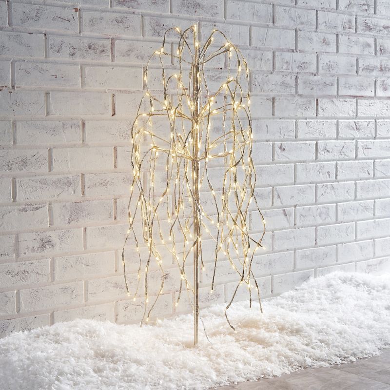 Frontgate Metallic Willow Pathway Lights