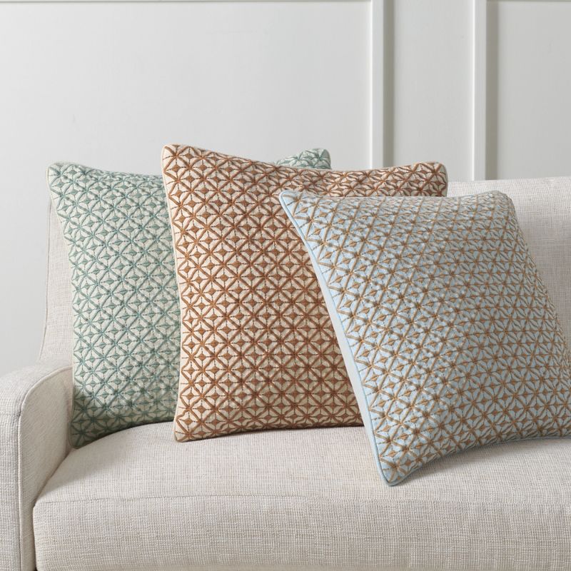 Frontgate Blake Pillow Cover In Brown
