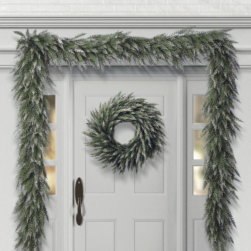 Frontgate Juniper Brilliance Greenery Collection