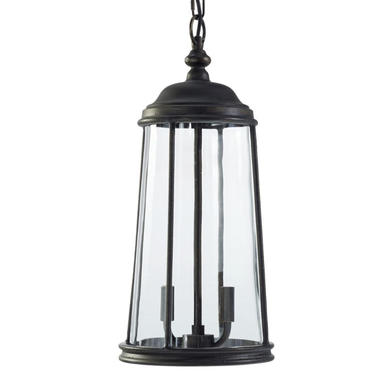 Frontgate Giada Indoor/outdoor Pendant In Black