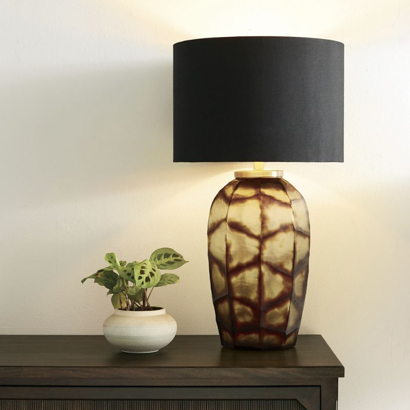 Frontgate Cairo Table Lamp In Black