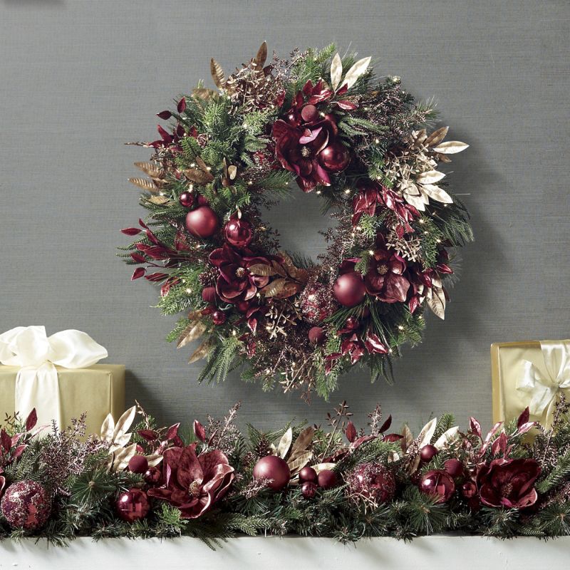 Frontgate Merry Merlot Greenery Collection