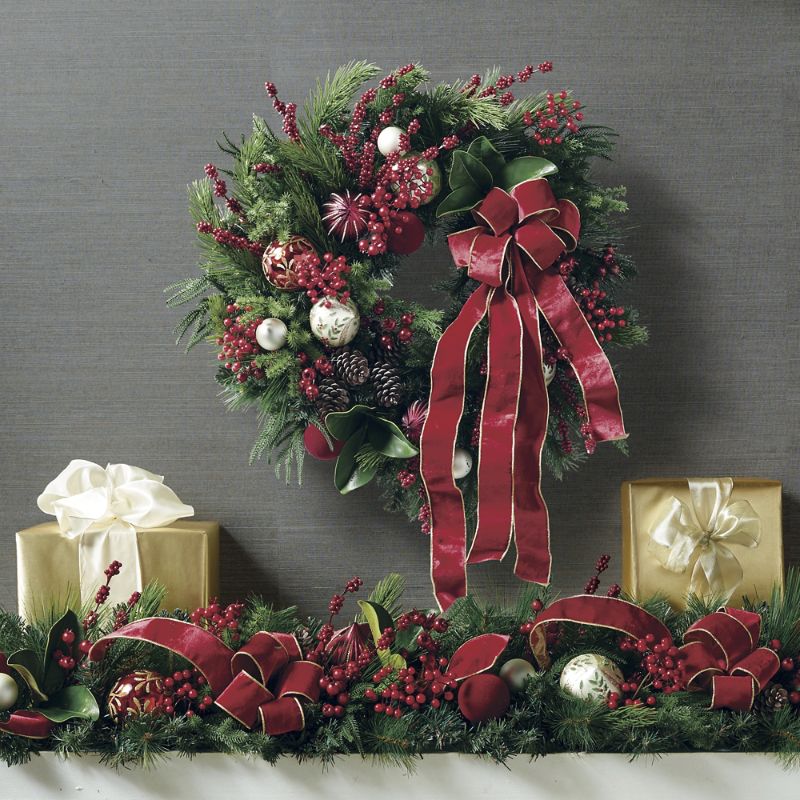 Frontgate Vintage Christmas Greenery Collection In Multi