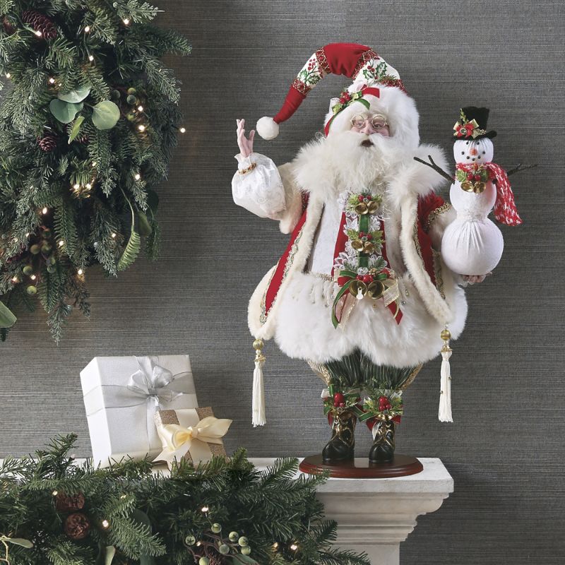 Frontgate Mark Roberts Building Snowman Santa