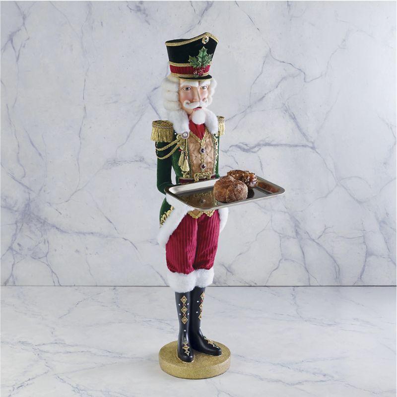 Frontgate Festive Nutcracker Server In Multi