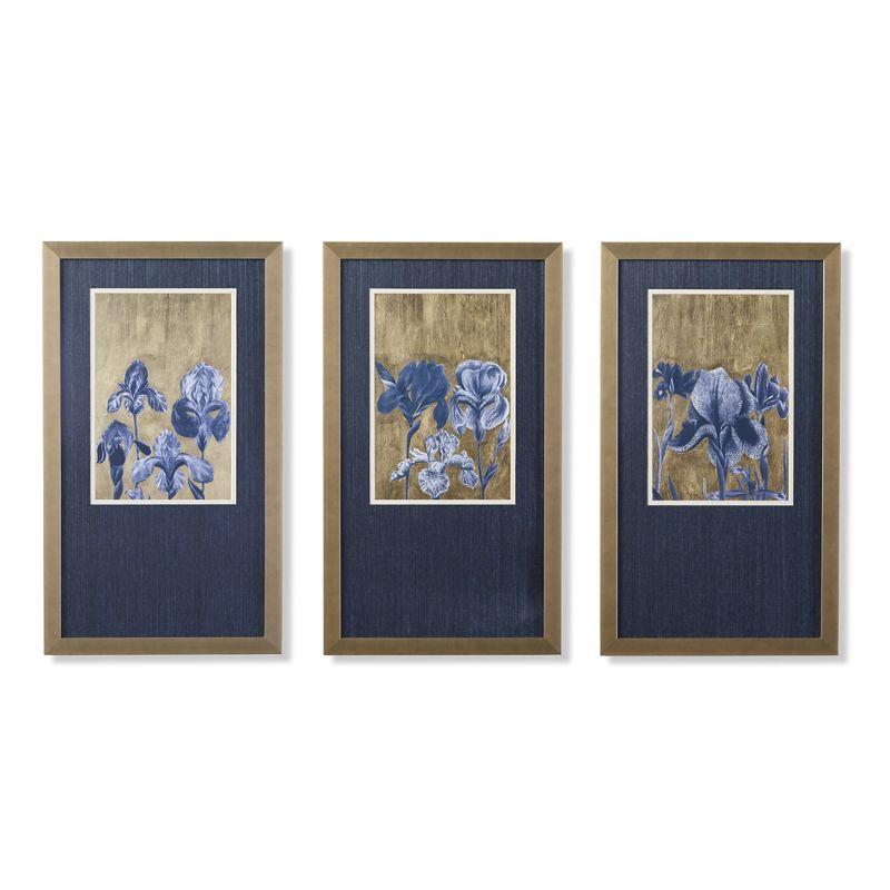 Frontgate Blue Iris Giclee Wall Art