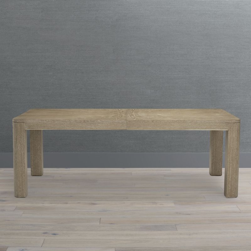 Frontgate Callen Extendable Rectangular Dining Table In Brown