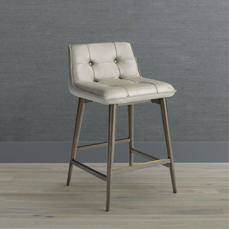 Frontgate Lowry Counter Stool In Gray