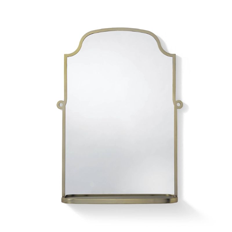 Frontgate Polaris Wall Mirror With Shelf