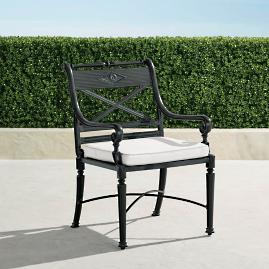 Carlisle Dining Arm Chairs in Onyx Finish, Set