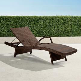 Balencia Chaise Lounges with Arms, Set of Two