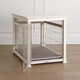 Luxury White Pet Residence Dog Crate