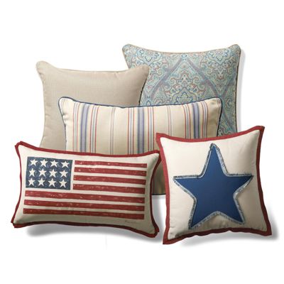 Americana Designer Pillow Collection Frontgate