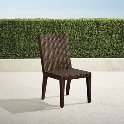 Palermo Dining Side Chairs in Bronze Wicker, Set of Two