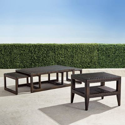 Palermo Tables in Bronze Wicker