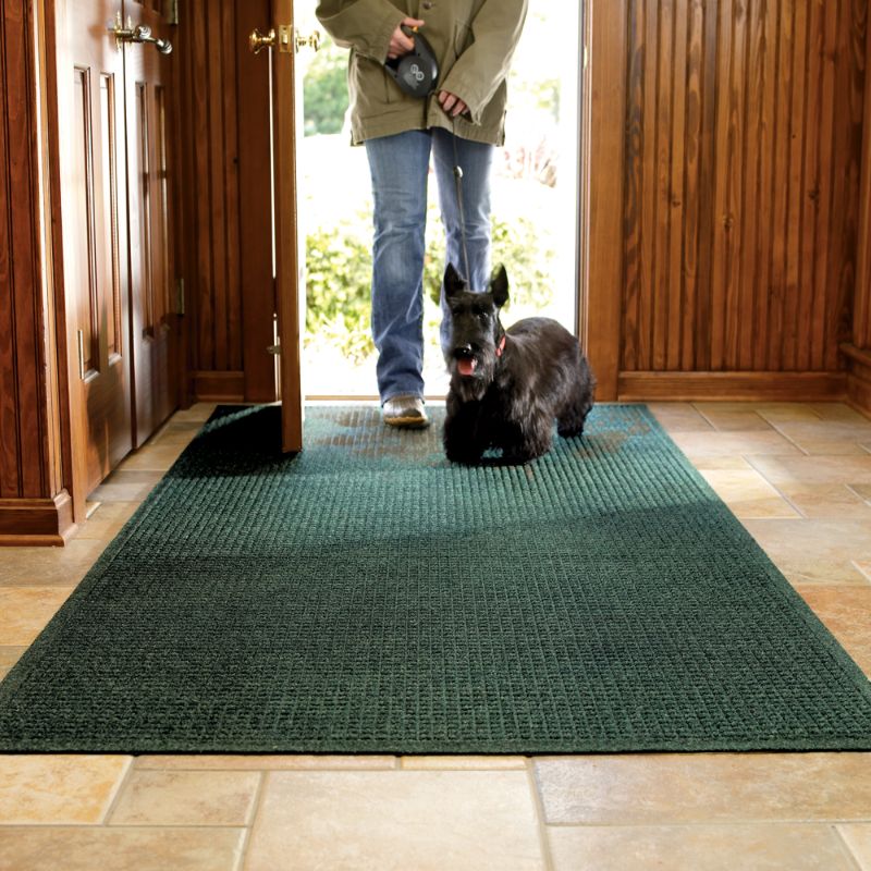 Frontgate Water & Dirt Shield  1'6" X 2'3" Door Mat In Blue