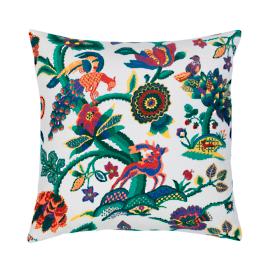 Folklore Indoor/Outdoor Pillow by Elaine Smith