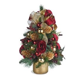 Floral Mix Topiary Tree