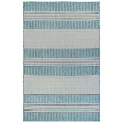 Carmel Variegated Stripe Indoor/Outdoor Rug