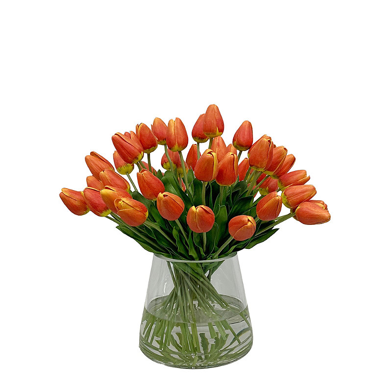 Orange Tulip in Vase