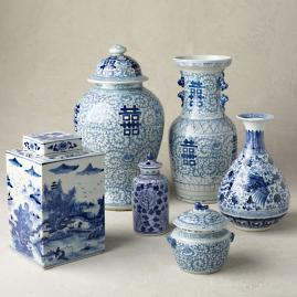 Blue Ming Large Ceramic Collection