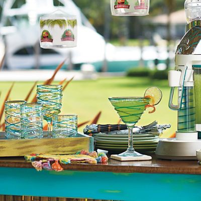 Margaritaville Swirl Drinkware Frontgate
