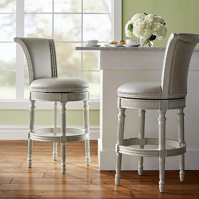 Chapman Swivel Bar and Counter Stools | Frontgate