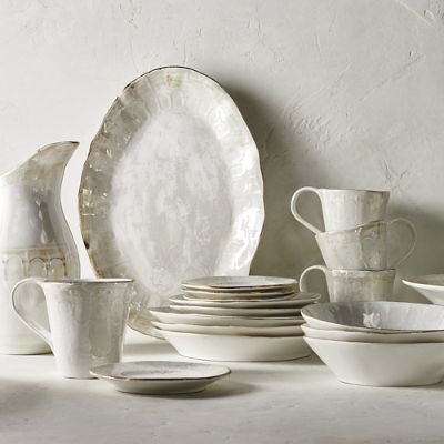 Donatella Mother of Pearl Dinnerware & Serveware Frontgate